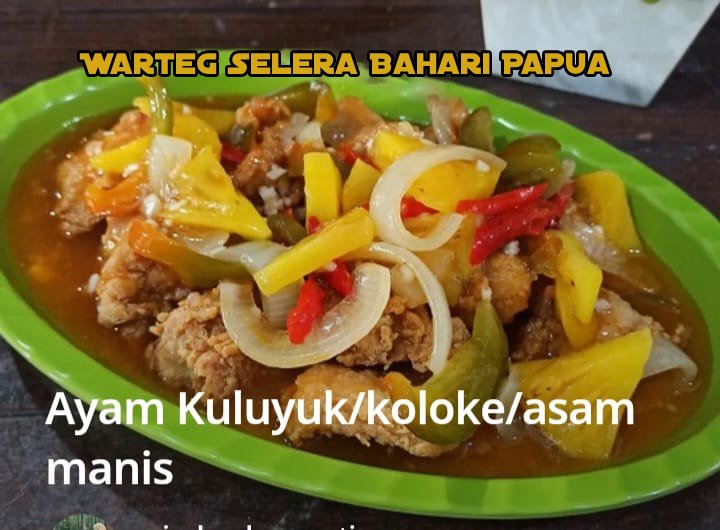 Ayam Kuluyuk Asam Manis _ menu Ala Carte Selera Bahari Papu