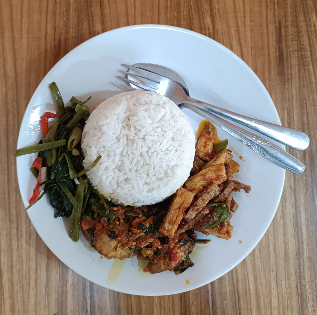 Nasi Sayur Tahu Warteg Selera Bahari